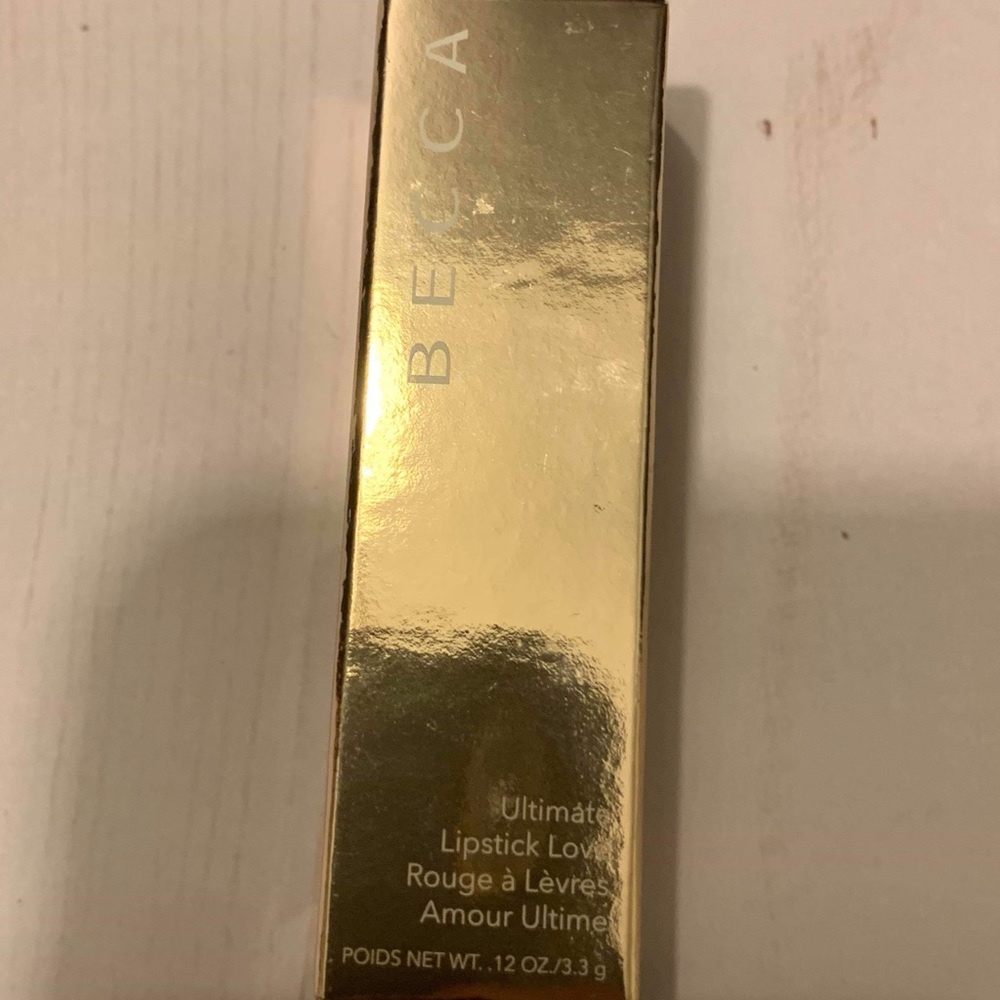 Becca W Poppy shade lipstick